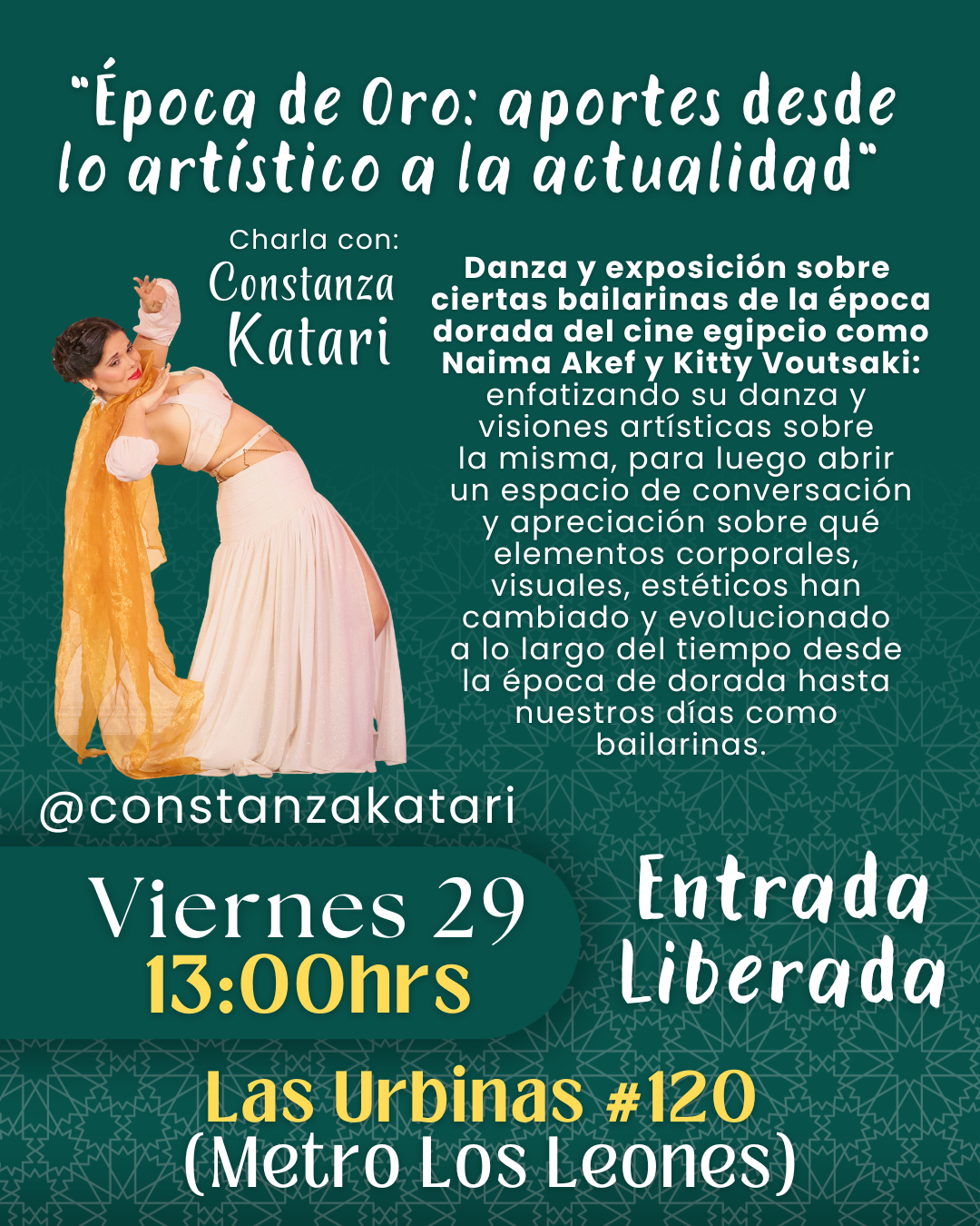 Charlas - Expo (Constanza Katari)